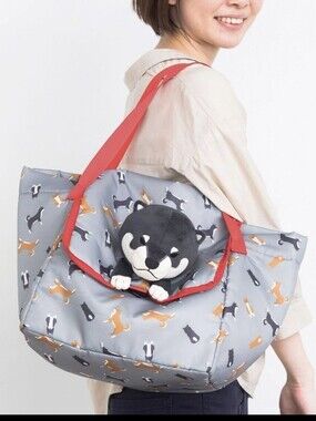 NIB ☆ Shiba inu Doggy Tote Bag From Japan